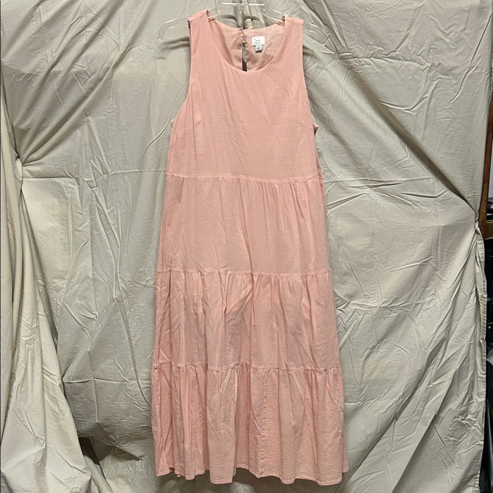 A New Day Pink Midi Dress